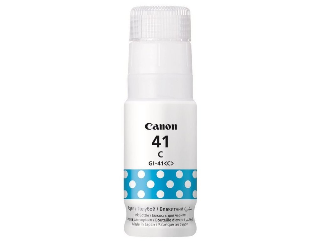 Canon GI-41C originální inkoust modrá (4543C001)