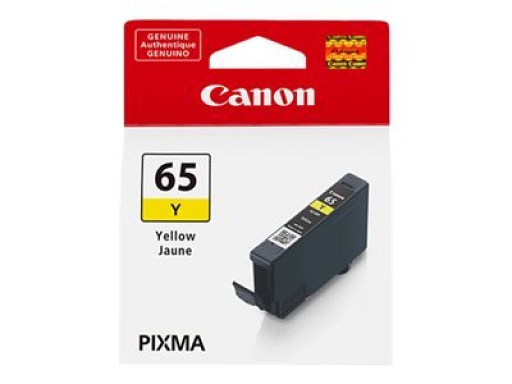Canon inkoustová náplň CLI-65 Y žlutá (4218C001)
