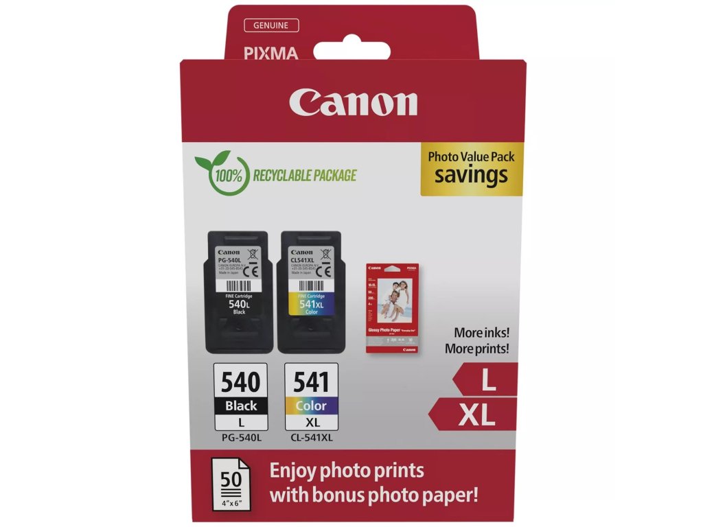 CANON PG-540L/CL-541XL PHOTO VALUE Multipack (5224B012)