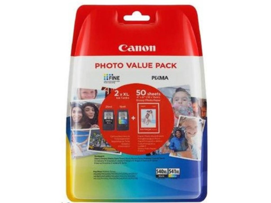 CANON PG-540L/CL-541XL PHOTO VALUE SEC Black + Color (5224B013)