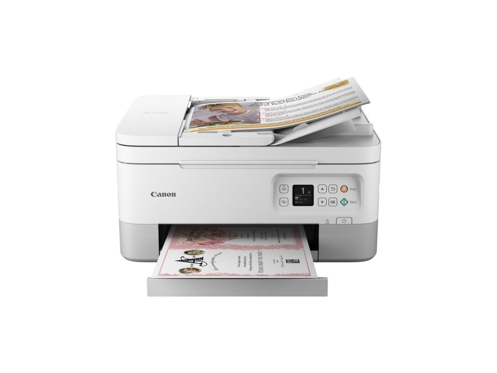 CANON PIXMA TS7451A - PSC A4 4800x1200 WiFi ADF DUPLEX USB Bílá (4460C076)
