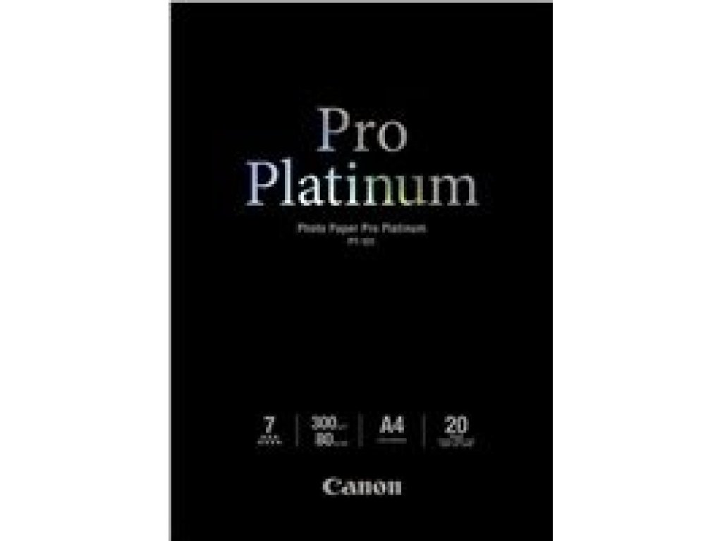 CANON PT-101, A4 fotopapír lesklý, 20ks, 300g/m (2768B016)