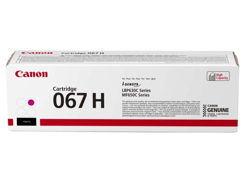 CANON TONER 067H purpurová (2350 str.) (5104C002)