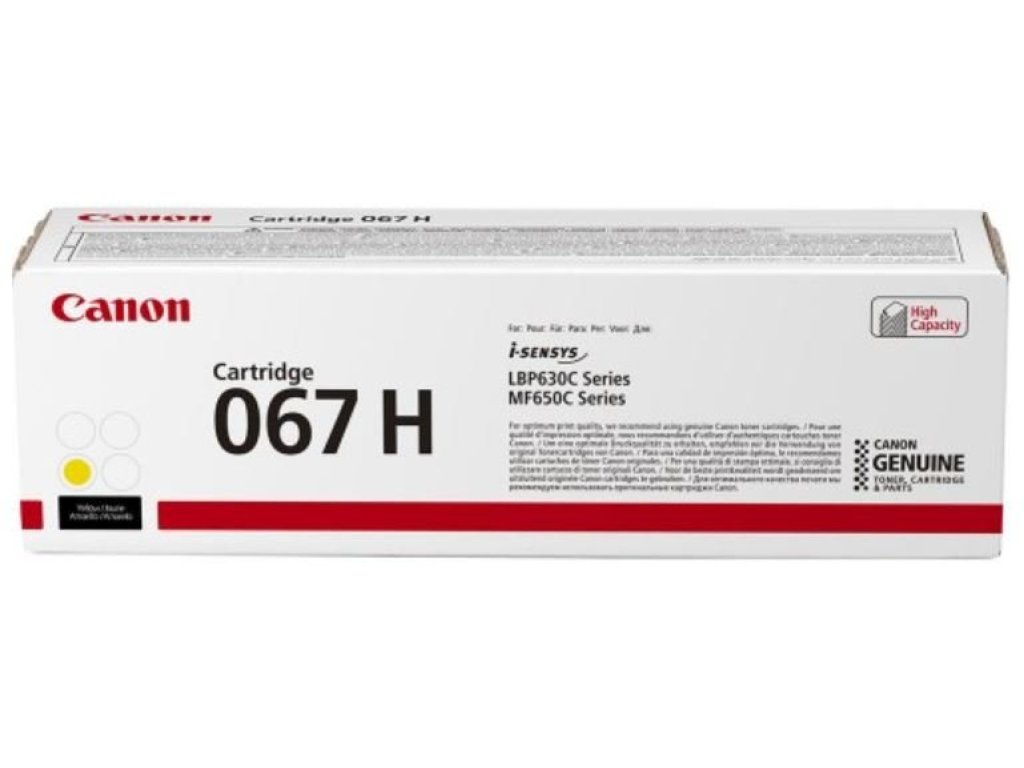 CANON TONER 067H žlutá (2350 str.) (5103C002)