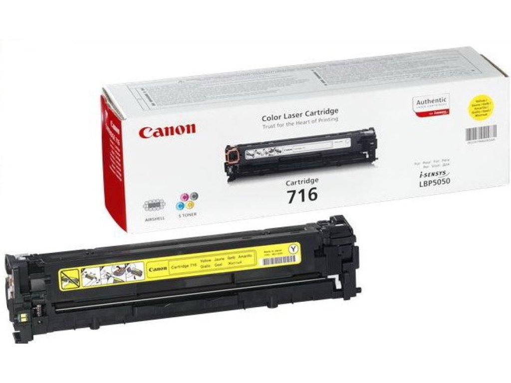 CANON toner CRG-716Y yellow