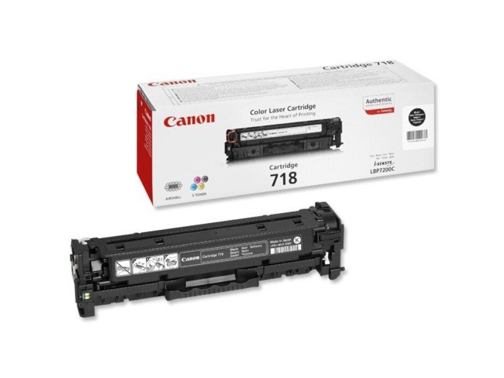 CANON toner CRG-718BK black (2662B002)