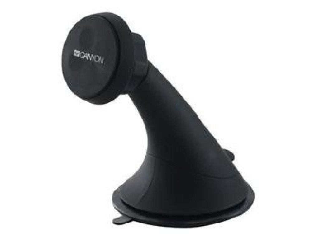 CANYON držák na telefon do auta, magnetický, na palubní desku nebo celní sklo, 2 plíšky v balení, cerná (CNE-CCHM6)