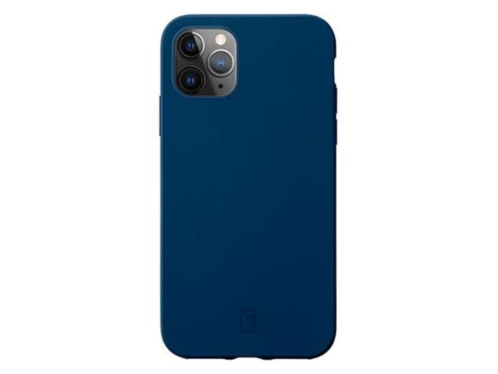 CELULARLINE SENSATION ochranný silikonový kryt pro Apple iPhone 12 Pro Max, modrý (SENSATIONIPH12PRMB)