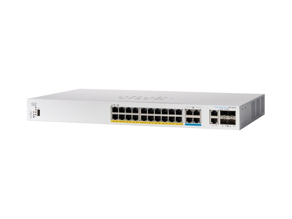 CISCO Catalyst 1300 8-port 2,5GE, 16-port GE, PoE, 4x10G SFP+ (C1300 ...