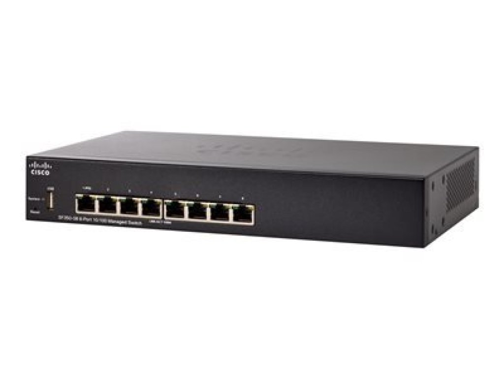CISCO switch SF350-08, 8porů 10/100 (SF350-08-K9-EU)