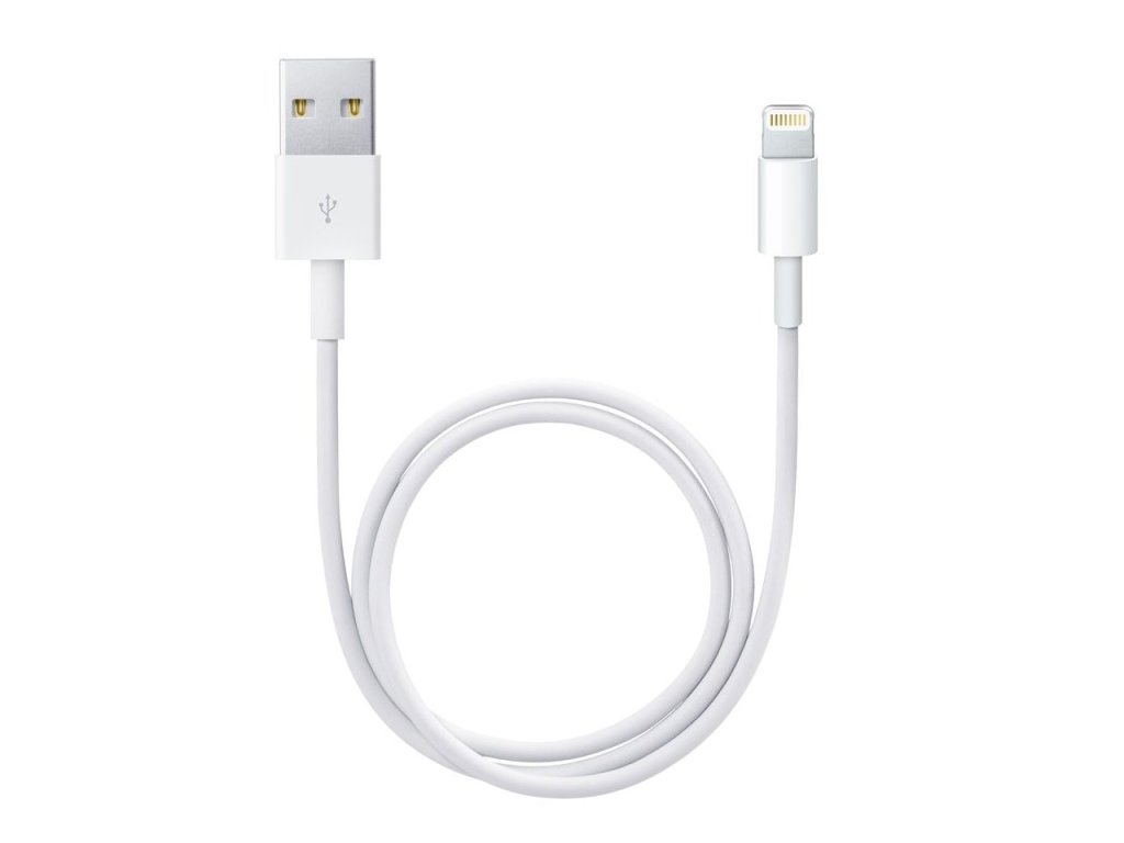 CONNECT IT kabel Lightning-USB, Lightning-A, M/M, propojovací, 1m, bílý (CI-159)
