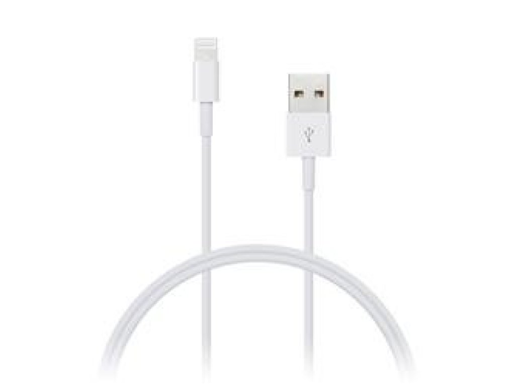 CONNECT IT kabel Lightning-USB, Lightning-A, M/M, propojovací, 2m, bílý (CI-559)