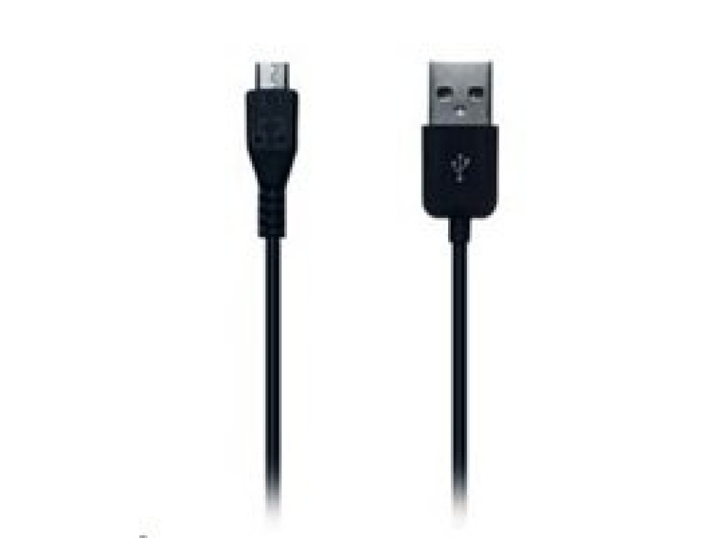 CONNECT IT kabel USB 2.0 Wirez, A-B micro, M/M, propojovací, 2m, černý (CI-558)