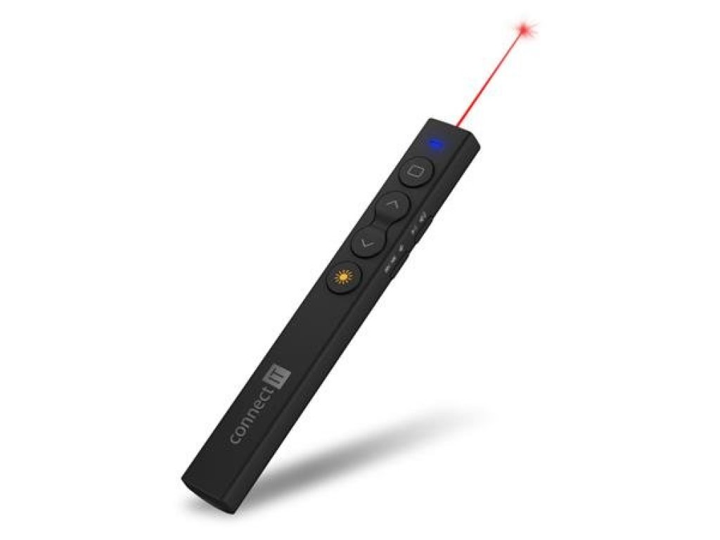 CONNECT IT laserové ukazovátko (AAA baterie), (CLP-2050-BK)
