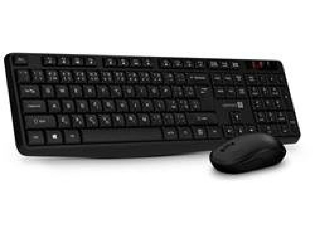 CONNECT IT OfficeBase Wireless Combo bezdrátová černá klávesnice + myš (CKM-4500-CS)