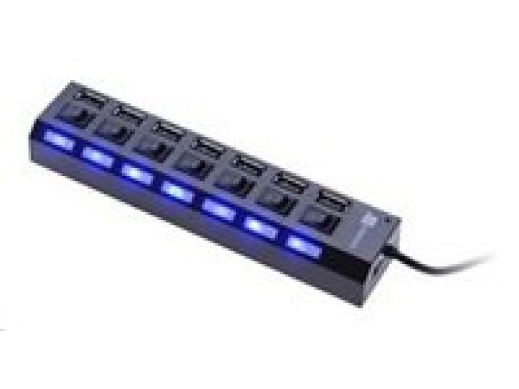 CONNECT IT USB 2.0 hub CI-541, A-7xA vypínací, M/7xF (CI-541)