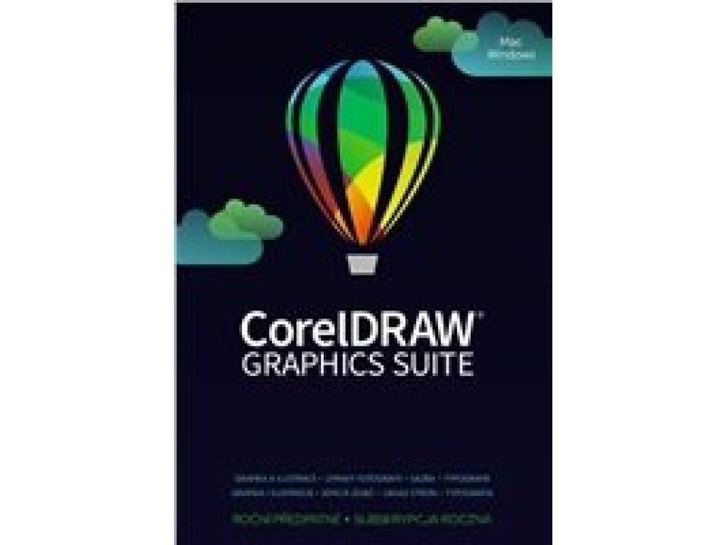 CorelDRAW Graphics Suite 365-Day Subscription (Single user) - pronájem licence na 1rok