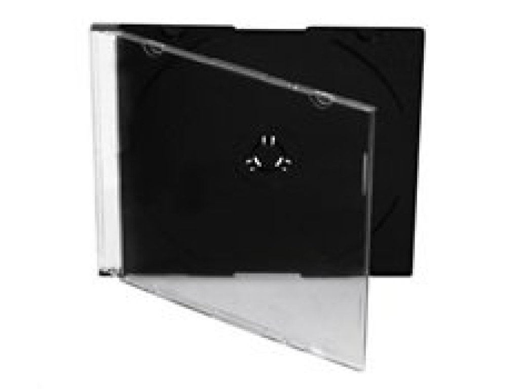 COVER IT krabička na 1 CD 5,2mm slim box + tray 10ks/bal (27036P10)