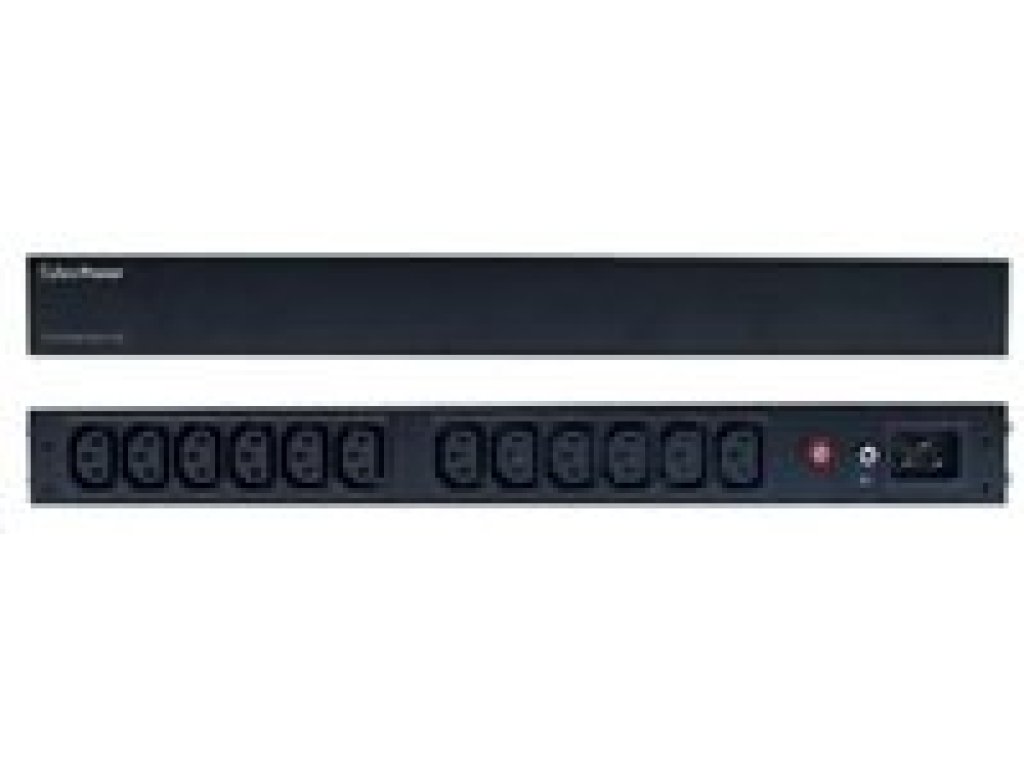 CYBERPOWER Rack Mount Basic PDU,C20->12x C13,16A,1U (PDU20BHVIEC12R)