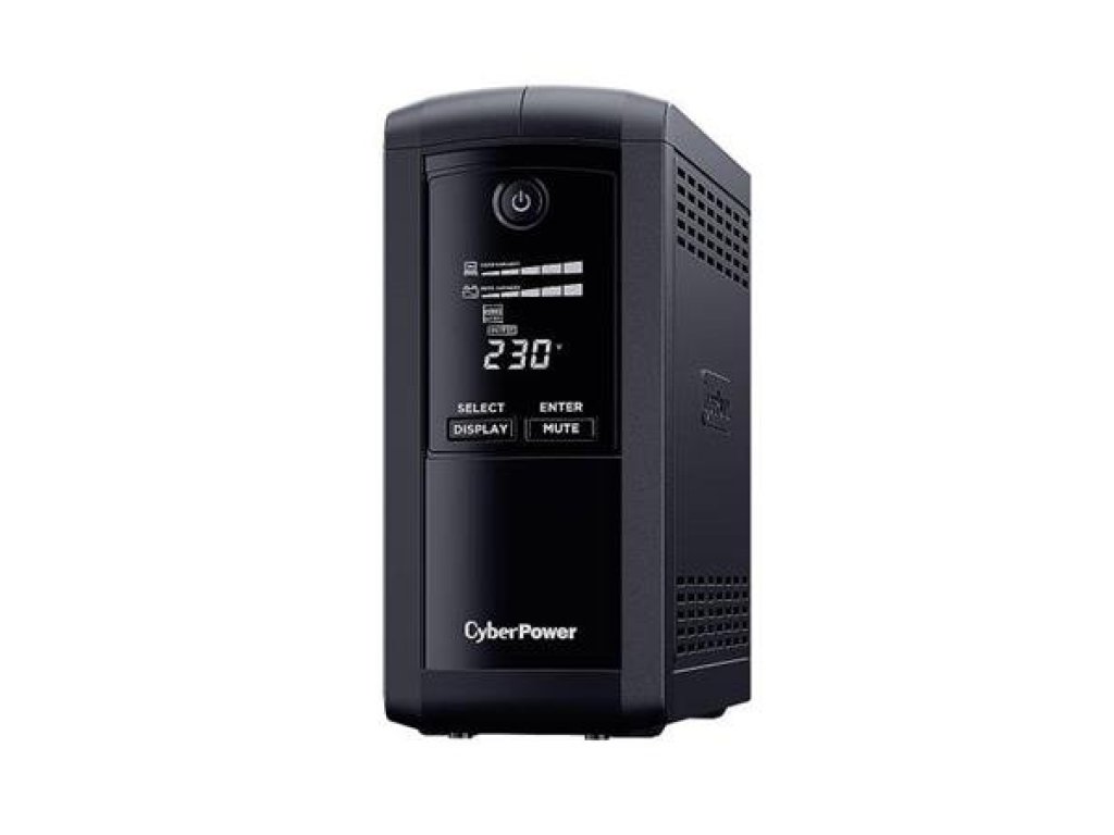CYBERPOWER Value Pro serie GreenPower UPS 700VA/390W, české zásuvky (VP700ELCD-FR)