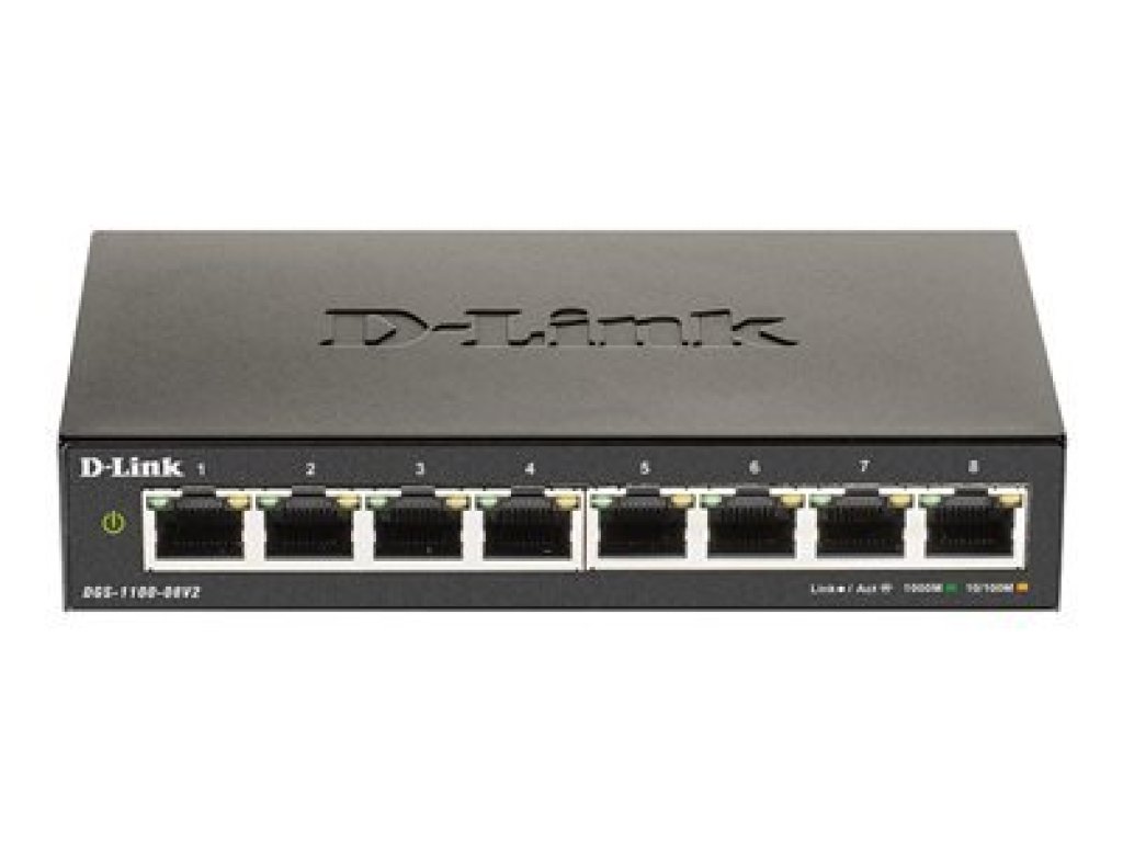 D-LINK switch DGS-1100-08V2/E