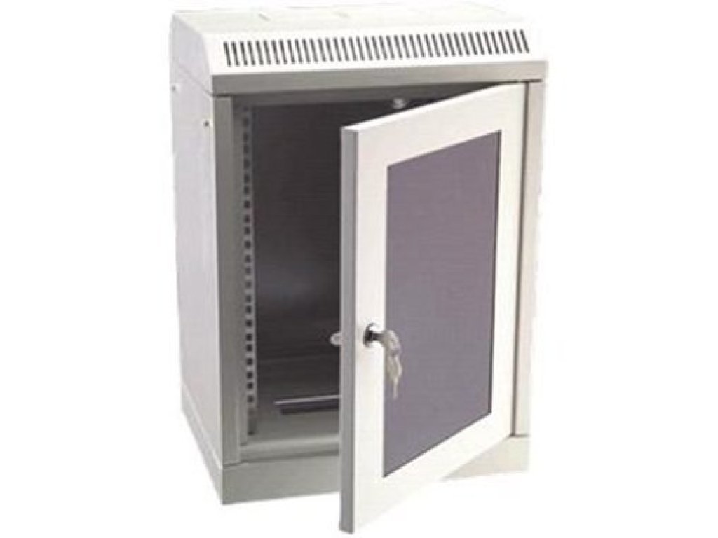 DATACOM 10" rack jednodílný 6U/280 šedý Skl.dv.