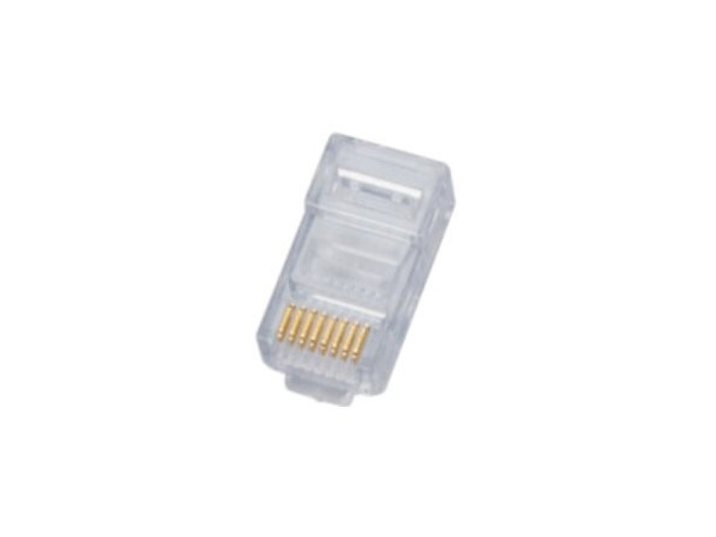 DATACOM Konektor Cat5e RJ45, lanko, UTP 100ks (4150)
