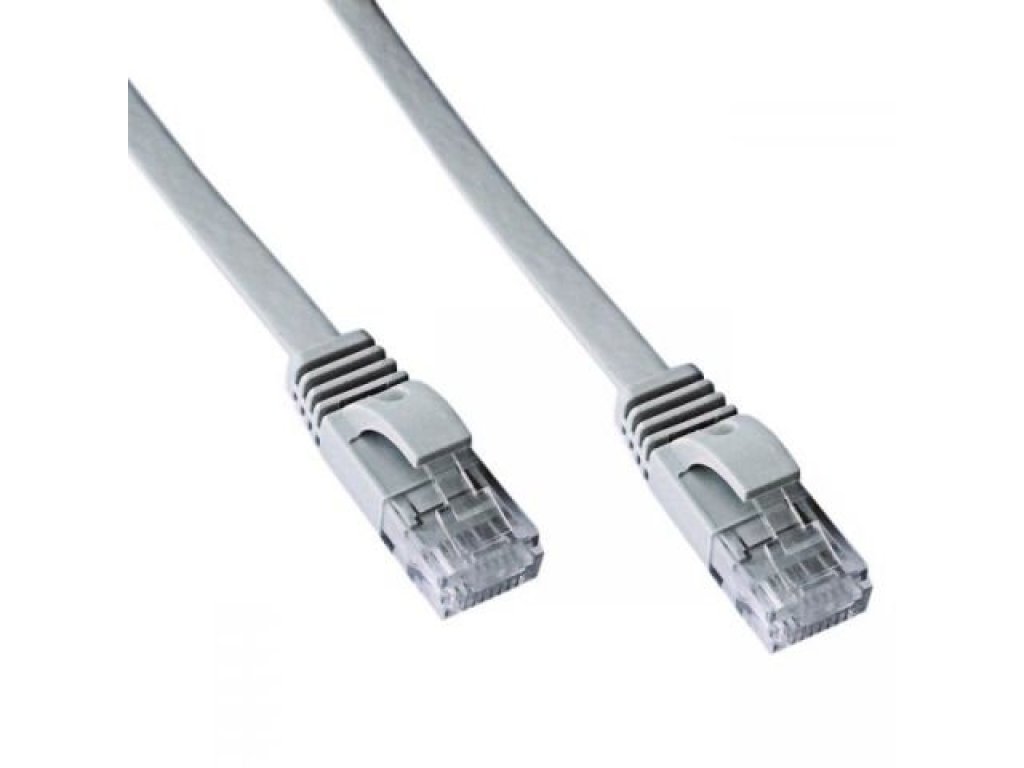 DATACOM patch kabel FTP, RJ45-RJ45, CAT6, 2m, šedý (1602)