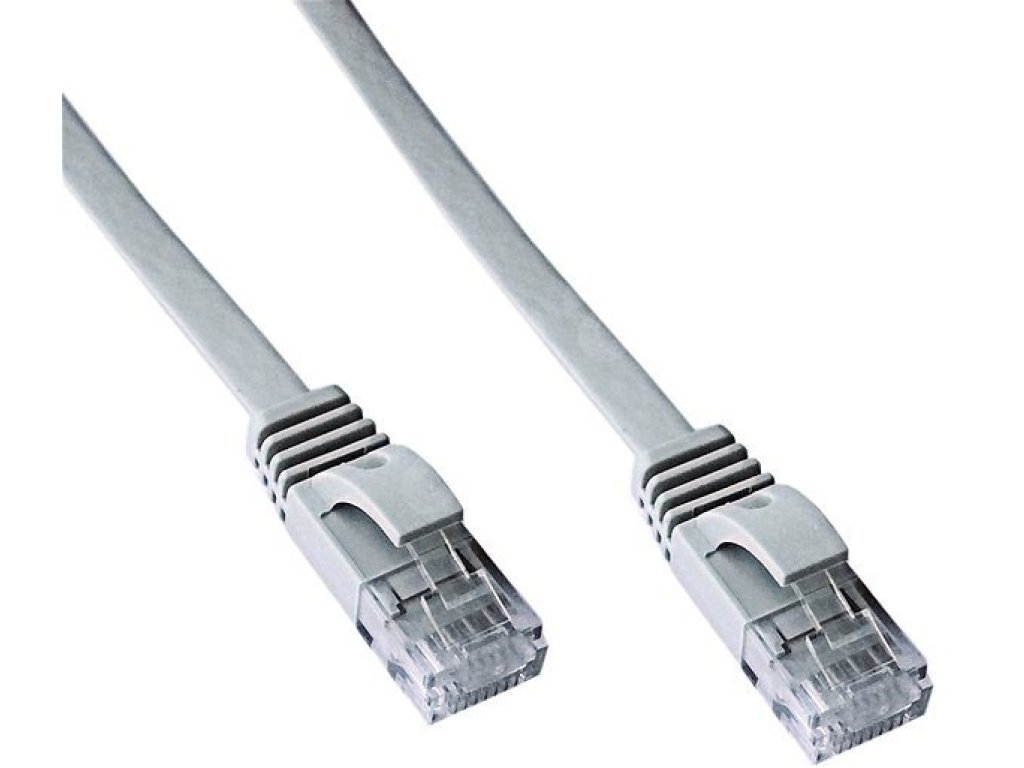 DATACOM patch kabel FTP, RJ45-RJ45, CAT6, 5m, šedý (1604)