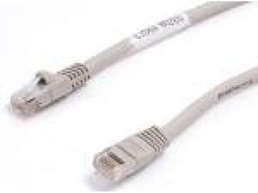 DATACOM patch kabel UTP, RJ45-RJ45, CAT5e, 1m, šedý, křížený (1519)