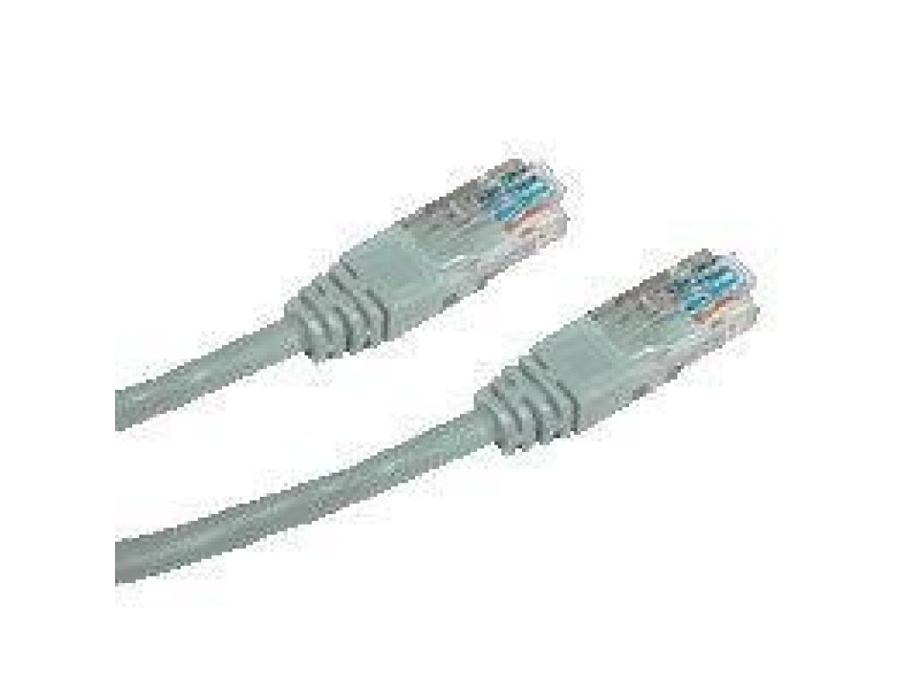 DATACOM patch kabel UTP, RJ45-RJ45, CAT6, 3m, šedý (1593)