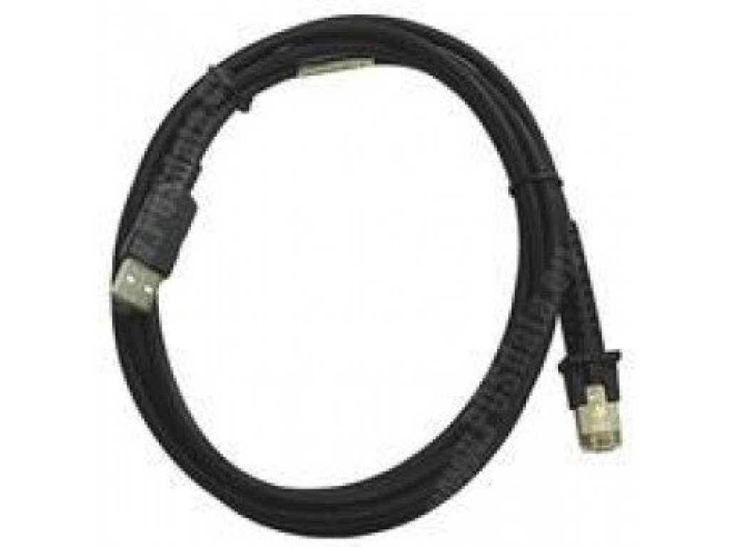 DATALOGIC Cable, USB, Type A, TPUW, Straight, 2M, Black (90A052258)