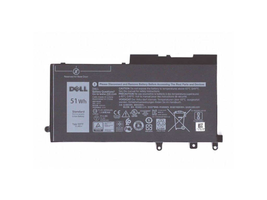 Dell Baterie 3-cell 51W/HR LI-ON pro Latitude 5280, 5290, 5480, 5490, 5580, 5590 (451-BBZT)