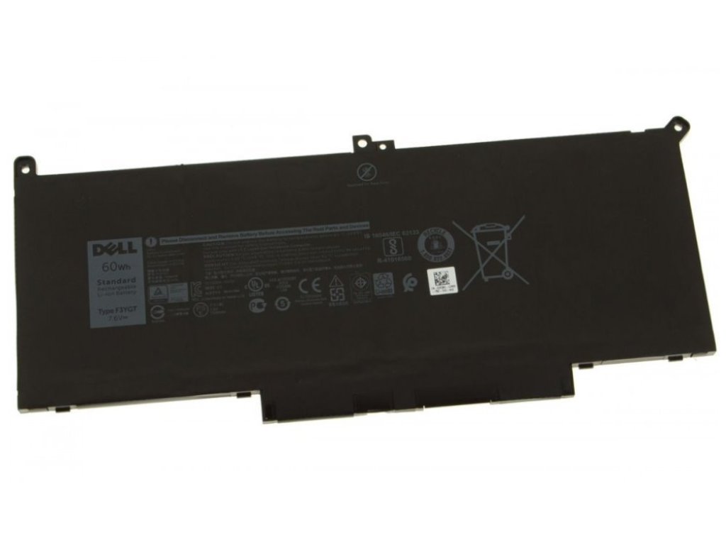 Dell Baterie 4-cell 60W/HR LI-ON pro Latitude 7280, 7290, 7380, 7390, 7480, 7490 (451-BBYE)