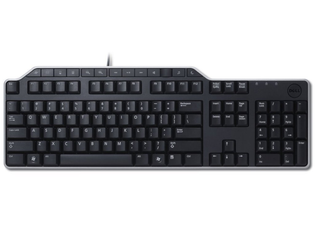 DELL KB-522 - drátová, černá, US (580-17667)