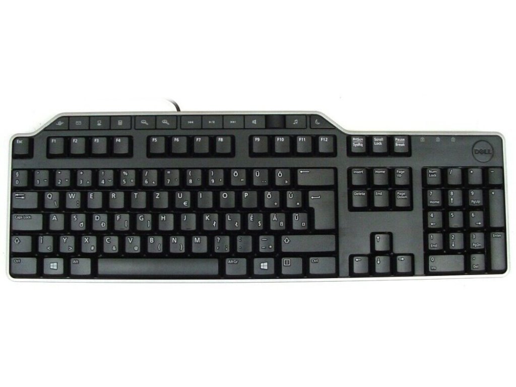 DELL KB-522 - drátová, USB, černá, HU/maďarská (580-17681)