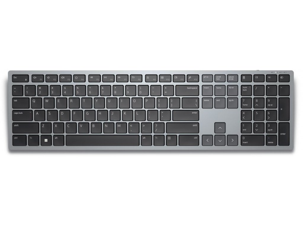 DELL KB700 bezdrátová klávesnice, titanově šedá, CZ/SK (580-AKPJ)