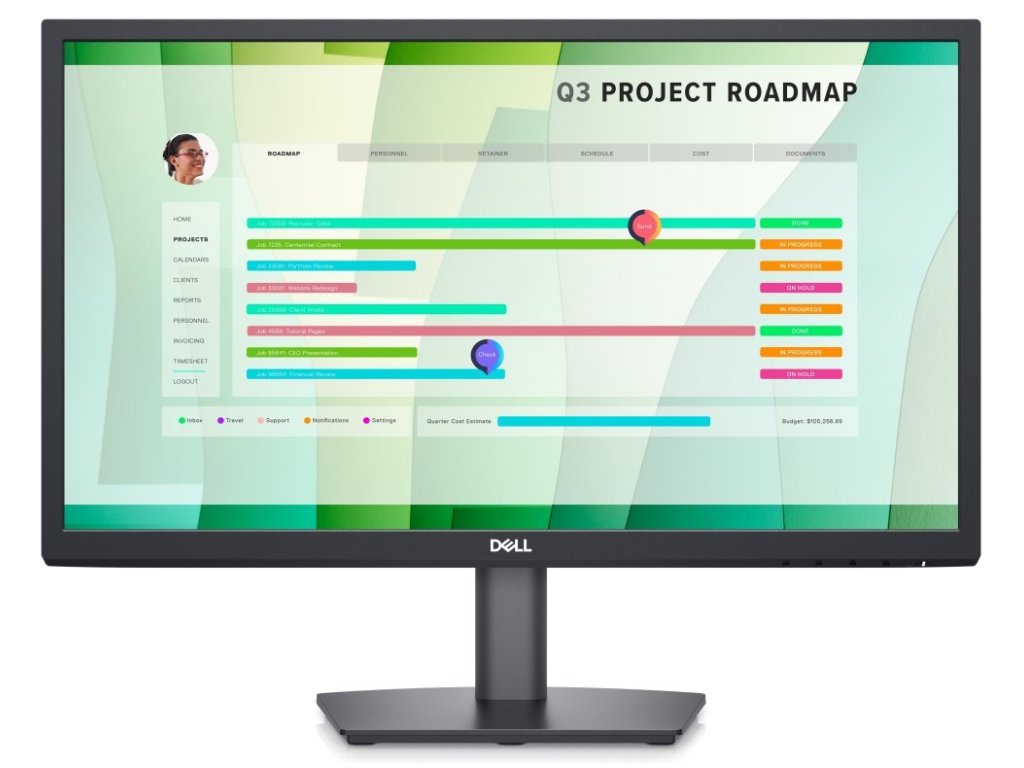 DELL monitor 21,5" E2223HN - záruka 3 roky NBD na místě (210-AZZG)