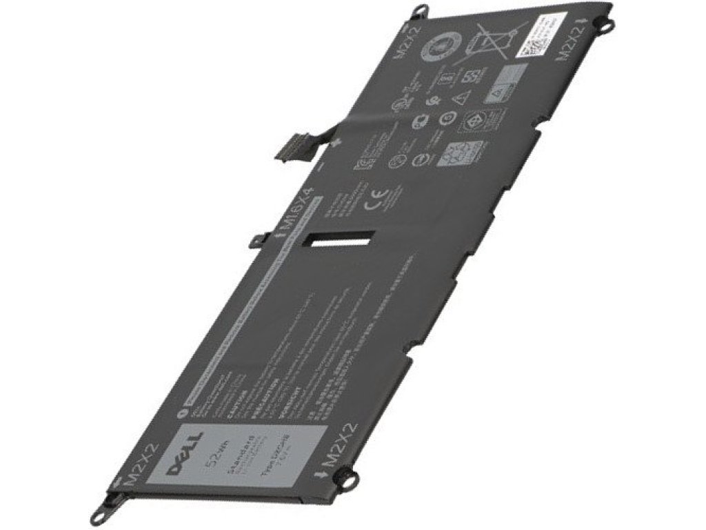 DELL originální baterie,PRI,52WHR,4C,LITH,SMP pro DELL XPS 9370, DELL XPS 9380 (77053331)
