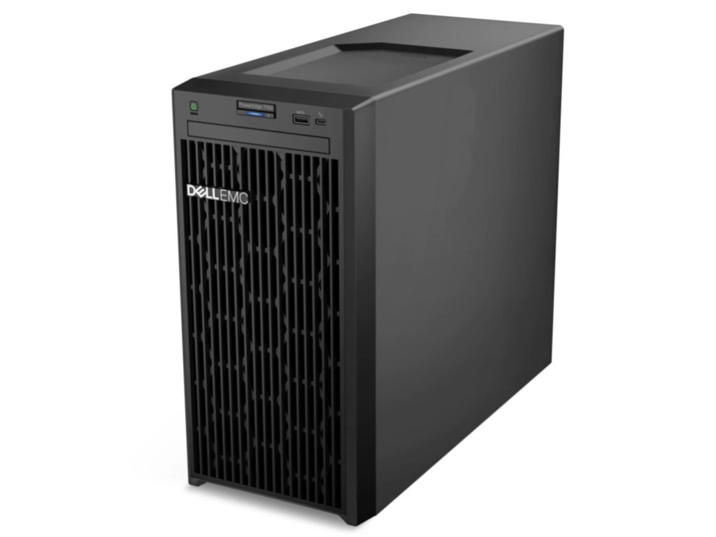 DELL PowerEdge T150 - Xeon E-2314, 8GB, 1x 1TB 7.2k SATA, 2x GLAN, iDRAC 9 Basic 15G, 3Y Basic on-site (M83C9)