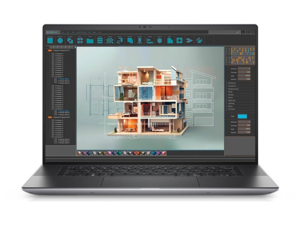 DELL Precision 5690 - 16" 1920x1200 WUXGA, Ultra 7-165H, 16GB RAM, 1TB SSD, NVIDIA RTX 1000, W11 Pro, šedý (HK4K1)