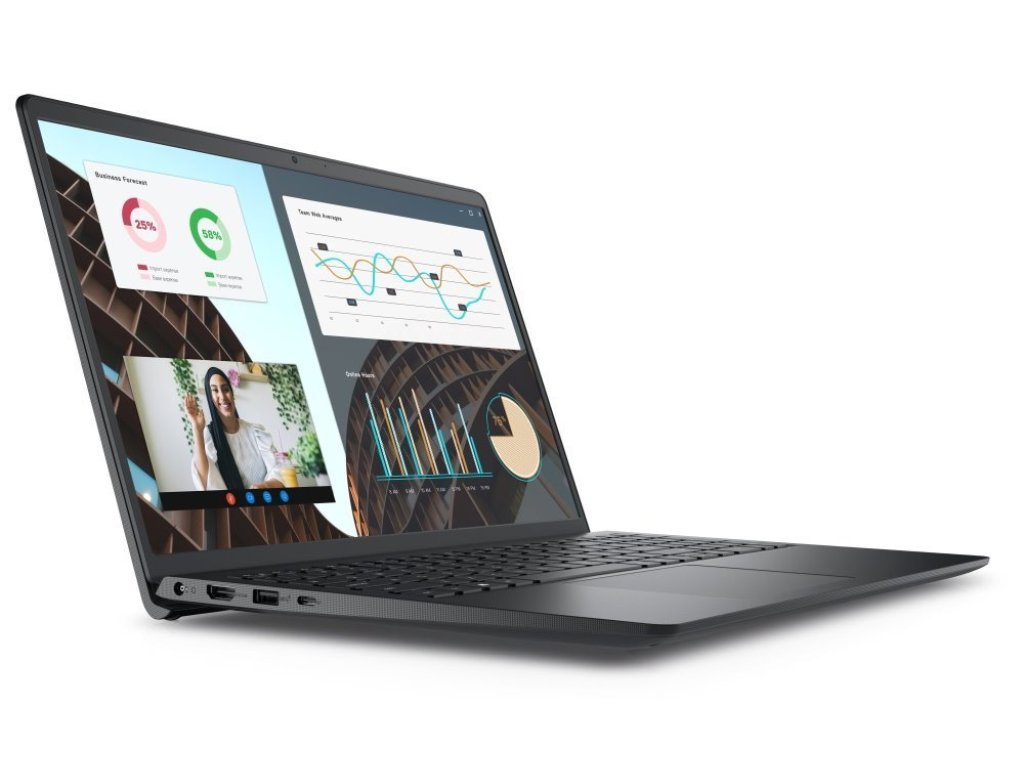 DELL Vostro 3530 - 15,6" 1920x1080 FHD, i3-1305U, 8GB RAM, 512SSD, Intel UHD, W11 Pro, šedý (5TJ44)