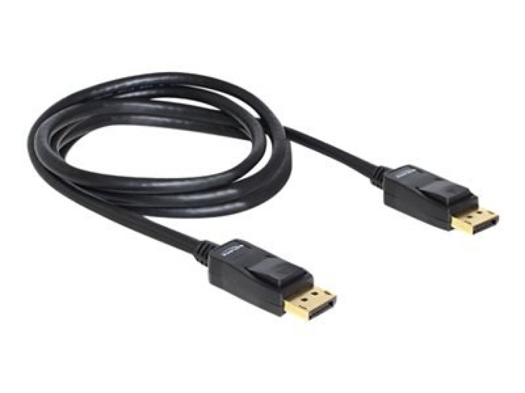 DELOCK - Kabel DisplayPort - DisplayPort (M) do DisplayPort (M) - 2m (82585)