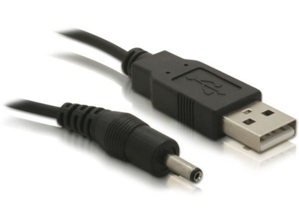 DELOCK kabel napájecí, USB A-DC 3.5x1.35mm, M/M (82377)
