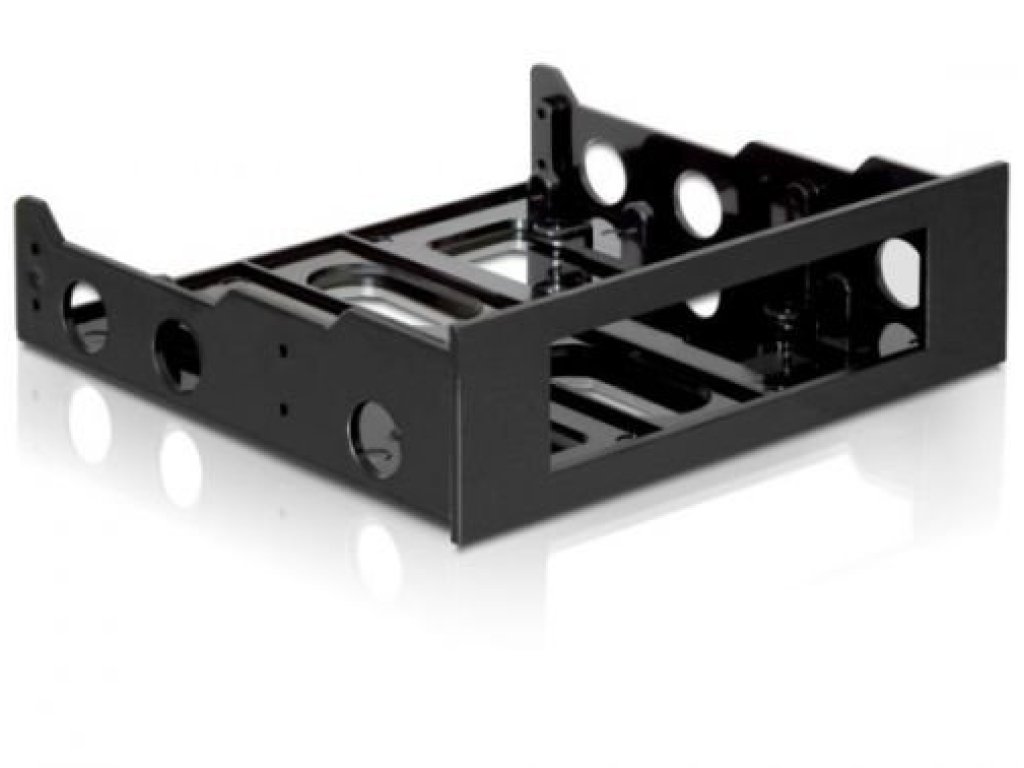 DELOCK redukce 5,25" na 3,5" plast black (18136)