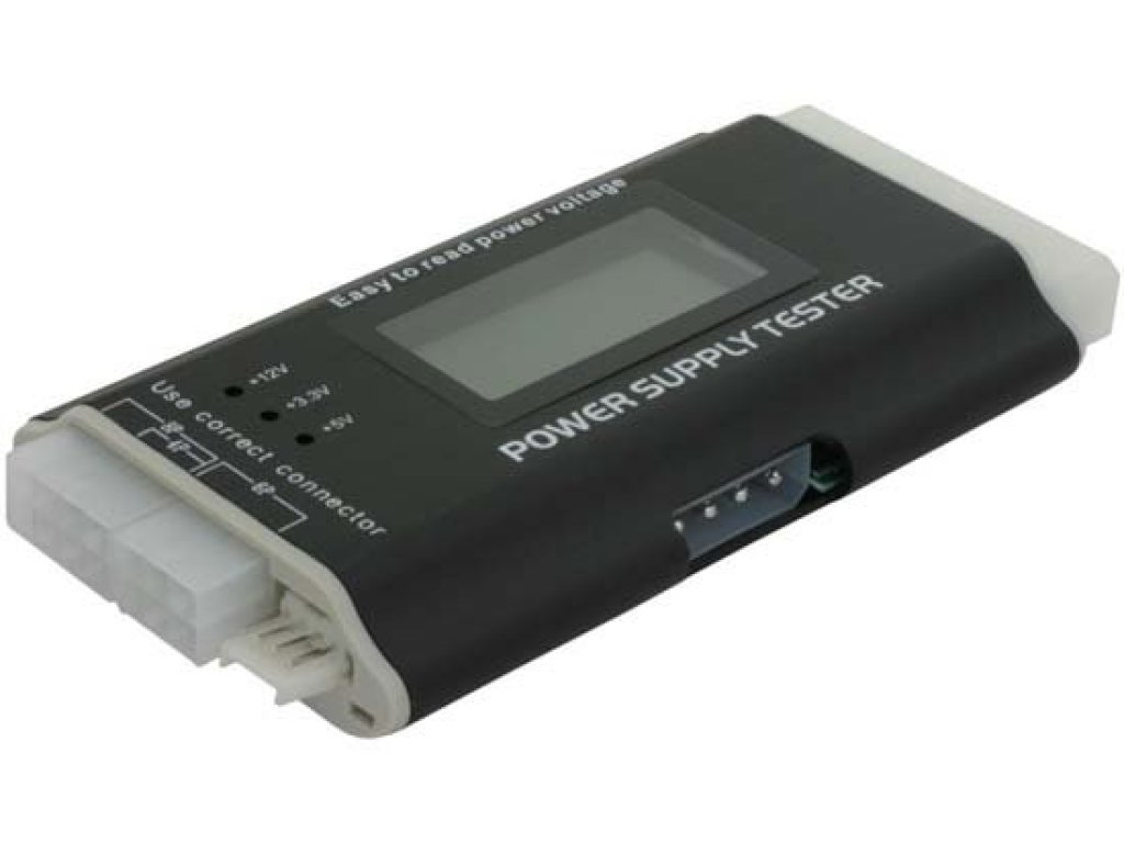 DELOCK tester ATX zdrojů III (24-pin) LCD display