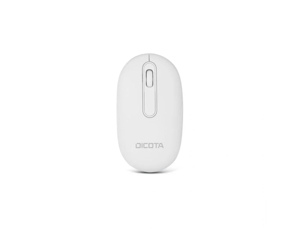 Dicota DESKTOP - Kancelářská/Optická/1 600 DPI/USB+BT/Bílá (D32045)