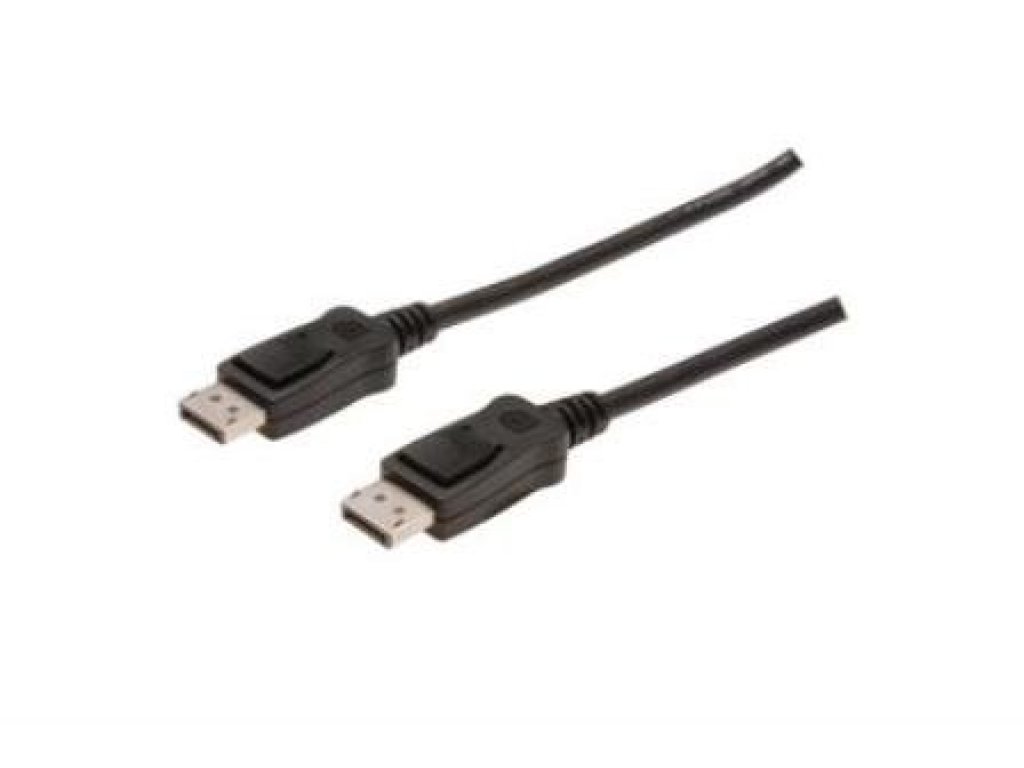 DIGITUS kabel DisplayPort-DisplayPort, M/M, propojovací, 2m, černý (AK-340103-020-S)