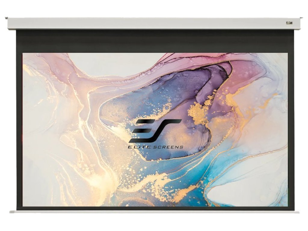 ELITE SCREENS plátno elektrické motorové stropní 120" (304,8cm)/ 16:9/ 149,4×265,7cm/ MaxWhite FG/ 8" drop (EB120HW2-E8)