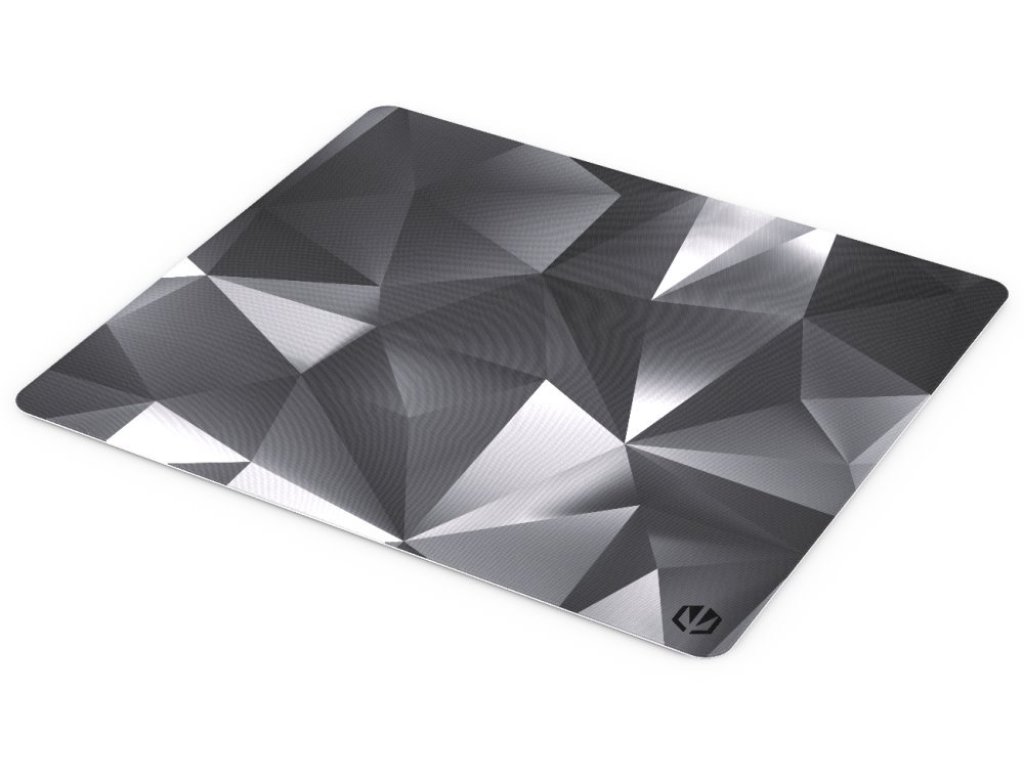Endorfy Crystal Black L Podložka pod myš, herní, 450×400×3mm, voděodolná, černá (EY6B007)